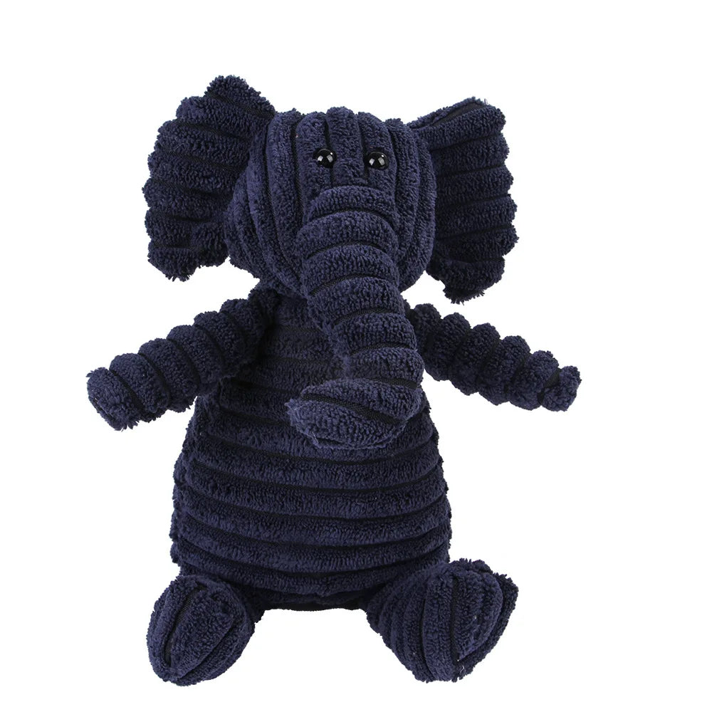 Pet Dog Molar Toy Vent Training Corduroy Monkey Pig Voice Plush Toy Dog Tooth Cleaning Supplie Dog Toys for Large Dogs - PCTXING Pet Toys