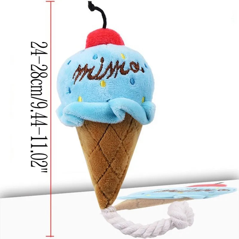 Dog Toys for Small Dogs  Fleece Bone Chew Toys Puppy Plush Toys Squeaky Pet Cat Dog ProductsFrench Bulldog Chihuahua Accessories